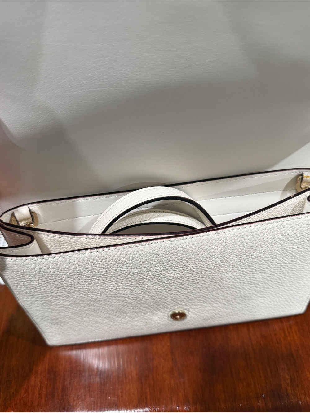 Kate Spade Floral Laser-Cut Crossbody with Gold Chain Accent - Picture 11 of 12